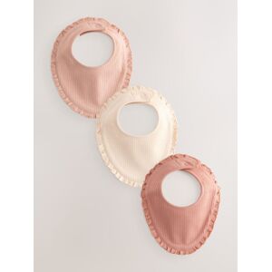 Next Pink Baby Bibs 3 Pack