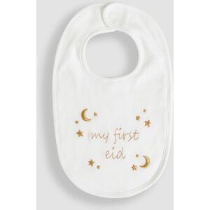 Jojo Maman Bébé JoJo Maman Bébé White My First Eid Bib