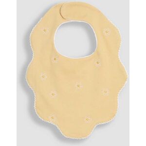 Jojo Maman Bébé JoJo Maman Bébé Yellow 100% Cotton Scalloped Bib