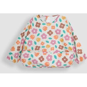 Jojo Maman Bébé JoJo Maman Bébé Pink Bold Floral Sleeved Bib