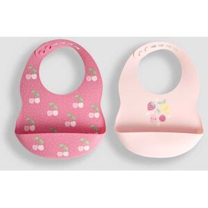 Jojo Maman Bébé JoJo Maman Bébé 2-Pack Silicone Bib Set