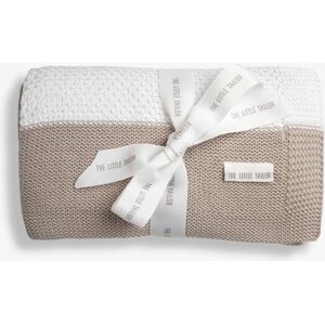 The Little Tailor The Little Tailor Baby 100% Cotton Textured Stripe Shawl Blanket