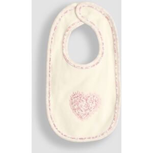 Jojo Maman Bébé JoJo Maman Bébé Cream Love Heart Bib