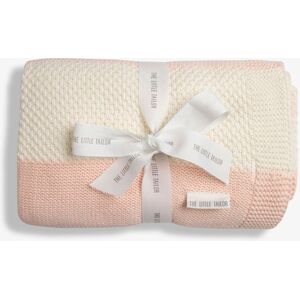 The Little Tailor The Little Tailor Baby 100% Cotton Textured Stripe Shawl Blanket