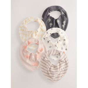 Next Black/White Bibs 5 Pack