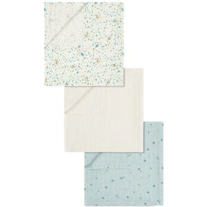 Mori Mori 3 Pack Blue Peter Rabbit 100% Cotton Muslin Blankets