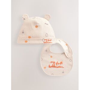 Next Orange My First Halloween Hat and Bib Set (0-12mths)