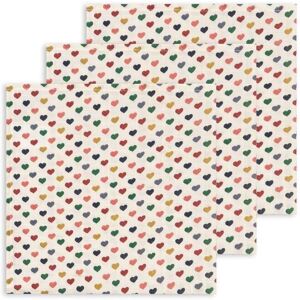 Konges Sløjd Konges Sløjd Cream Muslin 100% Organic Cotton Cloths 3 Pack