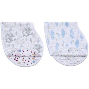 Aden + Anais aden + anais White 100% Cotton Harry Potter Iconic Burpy Bib