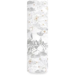 Aden + Anais aden + anais White Large 100% Cotton Muslin Harry Potter Iconic Collection