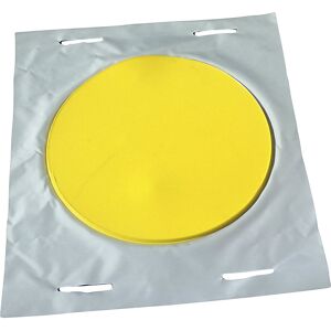 kaiserkraft Flexible Abdichtmatte, rund, wiederverwendbar, mit Box, Ø 850 mm
