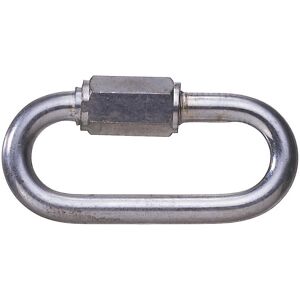 kaiserkraft Verbindungsglied mit Schraubgewinde, 8 mm, für Edelstahlkette, Edelstahl