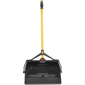 Nass-/Trocken-Kehrschaufel, HxBxT 737 x 429 x 305 mm, schwarz/gelb Rubbermaid