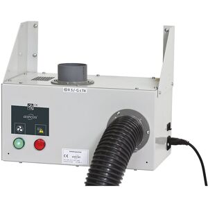 Entlüftungsaufsatz, mit Abluftüberwachung, Alarmkontakt, für Unterbauschränke, HxBxT 340 x 400 x 200 mm asecos