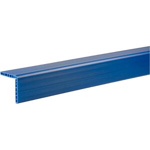 kaiserkraft Kantenschutz, blau, LxBxH 120 x 1000 x 120 mm, VE 2 Stk