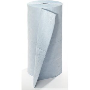 kaiserkraft BASIC Bindevlies, Tuch-Rolle, für Öl, 800 mm x 40 m