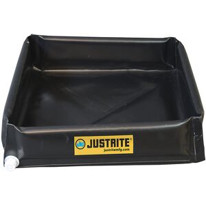 Universalwanne, flexibel, mit Ablassstutzen, Auffangvolumen 114 l Justrite