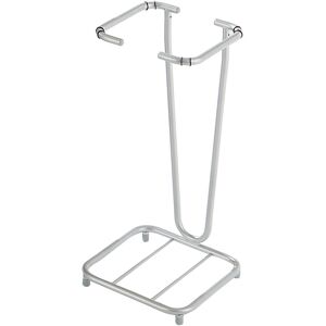kaiserkraft Wertstoff-Müllsackständer ohne Deckel, für Volumen 1 x 120 l, Standgestell, Stahlrohr, pulverbeschichtet
