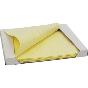 kaiserkraft BASIC Bindevlies, Tücher, für Chemikalien, 500 x 400 mm, VE 80 Stk