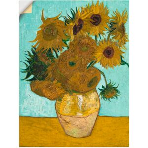 Artland Wandbild »Vase mit Sonnenblumen. 1888«, Blumen, (1 St.), als... Farbe Bild(er): gelb Größe