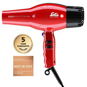 OF SWITZERLAND Haartrockner »Solis Haarföhn Swiss Perfection 443, rot« rot Größe