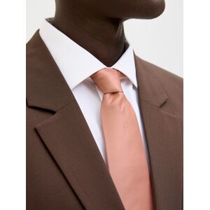 Jack & Jones Krawatte »JACSOLID TIE NOOS« Rose Tan Größe