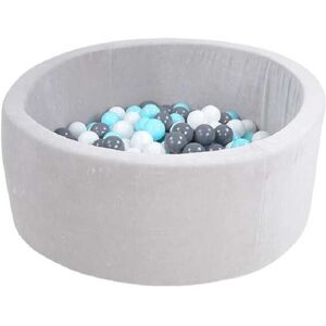 Knorrtoys® Bällebad »Grey 300 Bälle creme/grey/lightblue« grau Größe