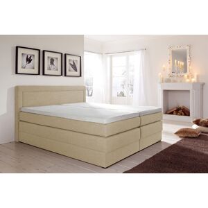 hapo Boxspringbett, mit Bettkasten beige Größe