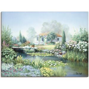 Artland Wandbild »Schatzgarten«, Garten, (1 St.), als Leinwandbild, Poster in... Farbe Bild(er): grün Größe