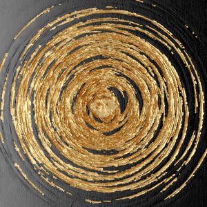 Leonique Leinwandbild »Black and Gold«, Abstrakt-Kunst-Modern-Formen, (1... Farbe Bild(er): goldfarben Größe