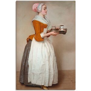 Artland Wandbild »Das Schokoladenmädchen. Um 1744/45«, Frau, (1 St.), als... Farbe Bild(er): naturfarben Größe