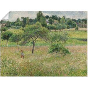 Artland Kunstdruck »Apfelbäume in Eragny. 1894«, Wiesen & Bäume, (1 St.), als... Farbe Bild(er): grün Größe