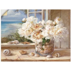 Artland Wandbild »Am See«, Arrangements, (1 St.), als Leinwandbild, Poster,... Farbe Bild(er): braun Größe