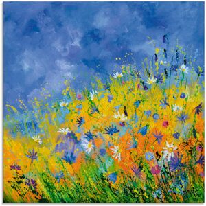 Artland Glasbild »Wildblumen«, Blumenwiese, (1 St.), in verschiedenen Grössen Farbe Bild(er): gelb Größe
