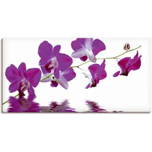Artland Leinwandbild »Violette Orchideen«, Blumen, (1 St.), auf Keilrahmen... Farbe Bild(er): lila Größe