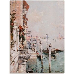 Artland Wandbild »Der Canal Grande, Venedig.«, Italien, (1 St.), als... Farbe Bild(er): grau Größe