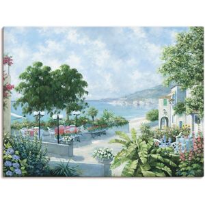 Artland Wandbild »Ozeansicht«, Garten, (1 St.), als Leinwandbild, Poster in... Farbe Bild(er): blau Größe