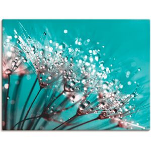 Artland Wandbild »Glitzernde Pusteblume I«, Blumen, (1 St.), als... Farbe Bild(er): blau Größe