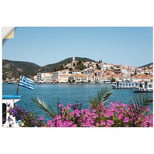 Artland Wandbild »Insel Poros«, Griechenland, (1 St.), als Poster,... Farbe Bild(er): bunt Größe