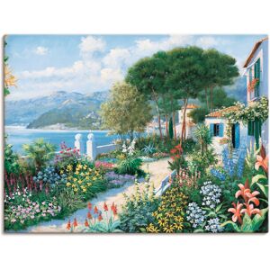 Artland Wandbild »Verstecktes Paradies«, Garten, (1 St.), als Leinwandbild,... Farbe Bild(er): grün Größe