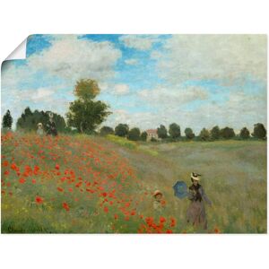 Artland Wandbild »Mohnfeld bei Argenteuil. 1873«, Blumen, (1 St.), als... Farbe Bild(er): grün Größe