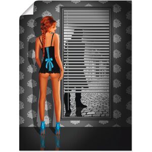 Artland Wandbild »Das Nachtleben«, Frau, (1 St.), als Leinwandbild, Poster in... Farbe Bild(er): bunt Größe