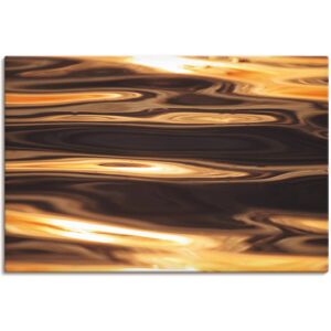 Artland Wandbild »Goldenes Wasser des Meeres«, Gewässer, (1 St.), als... Farbe Bild(er): goldfarben Größe