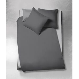 fleuresse Kissenbezug »TOPLINE uni«, (1 St.) granit Größe B/L: 65 cm x 65 cm