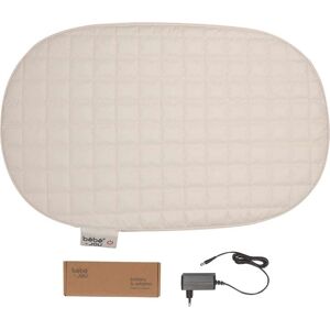 ZEWI bébé-jou Wickelauflage »beheizbar Quilted Squares« Sand Größe