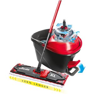 Vileda Bodenwischer-Set »Ultramax XL Turbo Box«, (Set, 3 St., Stiel,... blau/rot/gelb Größe