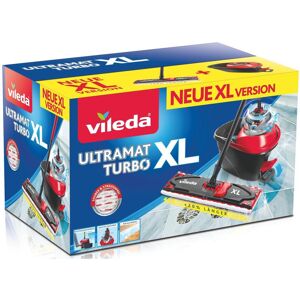 Vileda Wischmopp »UltraMat XL Turbo« rot/schwarz Größe