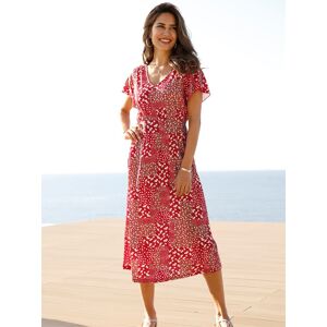 Classic Basics Jerseykleid »Jersey-Kleid« erdbeere-champagner-bedruckt Größe 27