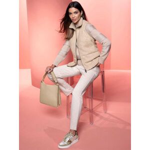 heine Steppweste beige Größe 34