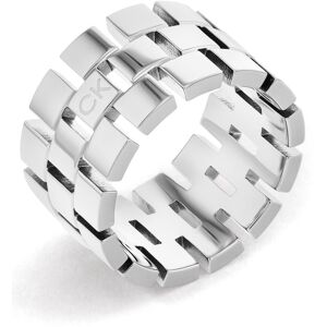 Calvin Klein Fingerring »Schmuck Edelstahl Fingerring Damenring« edelstahlfarben Größe 56